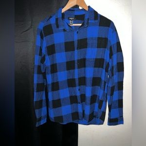 Medium oversized flannel, brand new/no tag